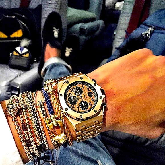 Techno Com By KC w Genuine Diamonds Mother of Pearl Dial Leather Band✨ - Picture 13 of 15